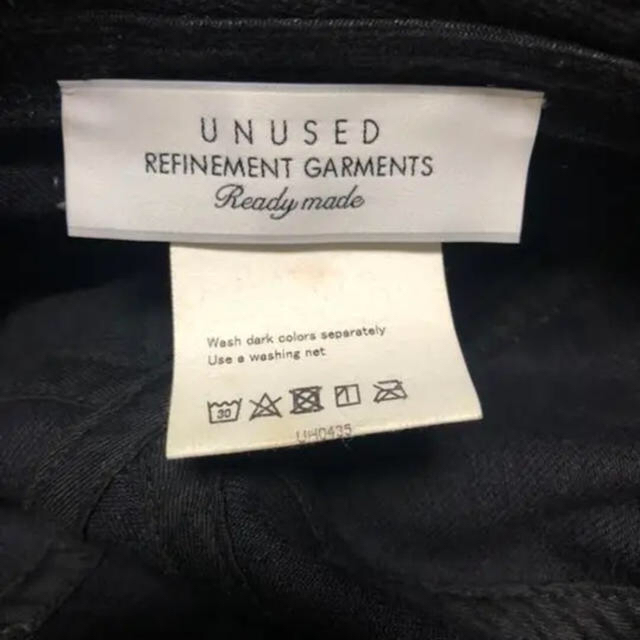 UNUSED(アンユーズド)のUNUSED 17ss 13.5oz セーラーハット ブラック メンズの帽子(ハット)の商品写真