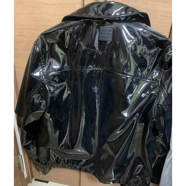 H&M(エイチアンドエム)のH&M×eytys コラボ　エメラルジャケット メンズのジャケット/アウター(レザージャケット)の商品写真