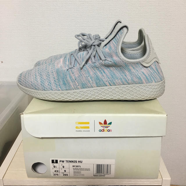 adidas(アディダス)の【PHARRELL WILLIAMS】adidas  PW TENNIS HU メンズの靴/シューズ(スニーカー)の商品写真