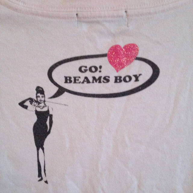 BEAMS BOY(ビームスボーイ)のオードリーTシャツ☆送料込み レディースのトップス(Tシャツ(半袖/袖なし))の商品写真