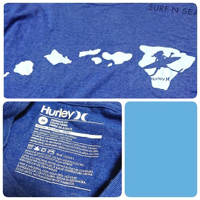 Hurley(ハーレー)のsale【中古】Hurley ハーレー ハレイワ Surf N sea サイズM メンズのトップス(Tシャツ/カットソー(七分/長袖))の商品写真