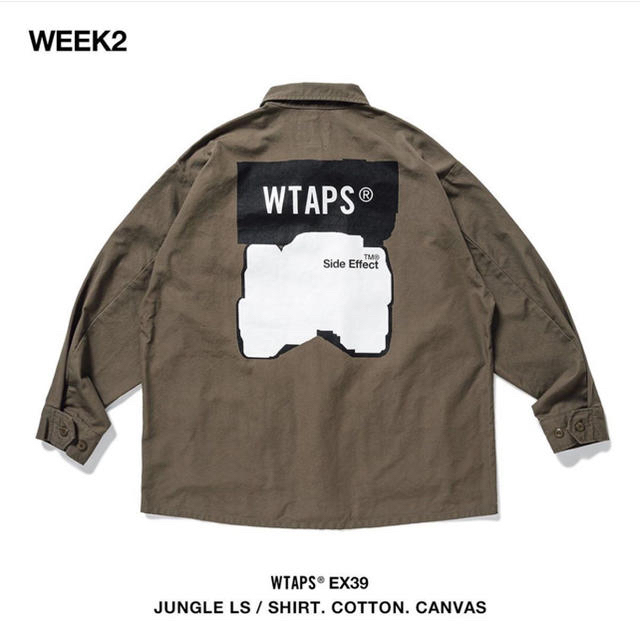 wtaps  JUNGLE LS / SHIRT. COTTON. CANVAS