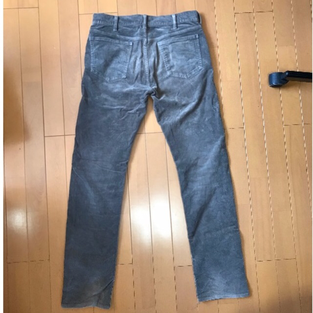 BEAMS(ビームス)のBEAMS ビームス ストレッチ スリムストレート コーディロイ グレー パンツ メンズのパンツ(その他)の商品写真