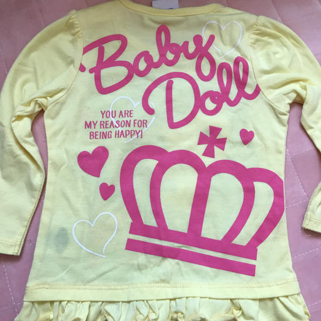 BABYDOLL(ベビードール)のベビードール　ソフィア　ロンT キッズ/ベビー/マタニティのキッズ服女の子用(90cm~)(Tシャツ/カットソー)の商品写真