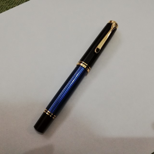 Pelikan ペリカン　スーベレーン　m800 青縞　万年筆 | フリマアプリ ラクマ