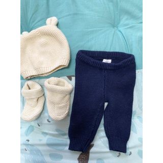 ギャップ(GAP)のGAP 未使用 ニットパンツ ニット帽 ニット靴下セット(帽子)