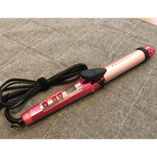 テスコム(TESCOM)のTESCOM IONE スチーム ヘアアイロン ストレート カール 2way(ヘアアイロン)