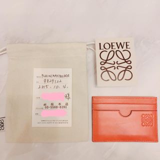 ロエベ(LOEWE)のLOEWE ロエベ  カードホルダー キャッシュレス化 クレジットカードケース(名刺入れ/定期入れ)