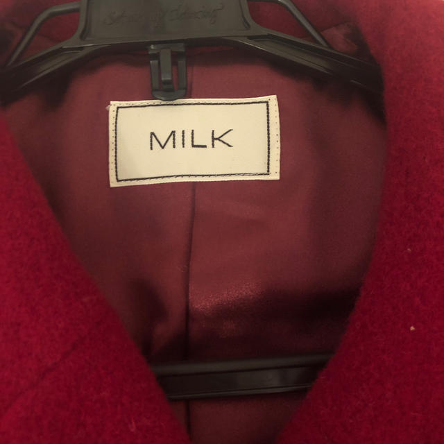 MILK(ミルク)のMILK コート ハートボタン  レディースのジャケット/アウター(ピーコート)の商品写真