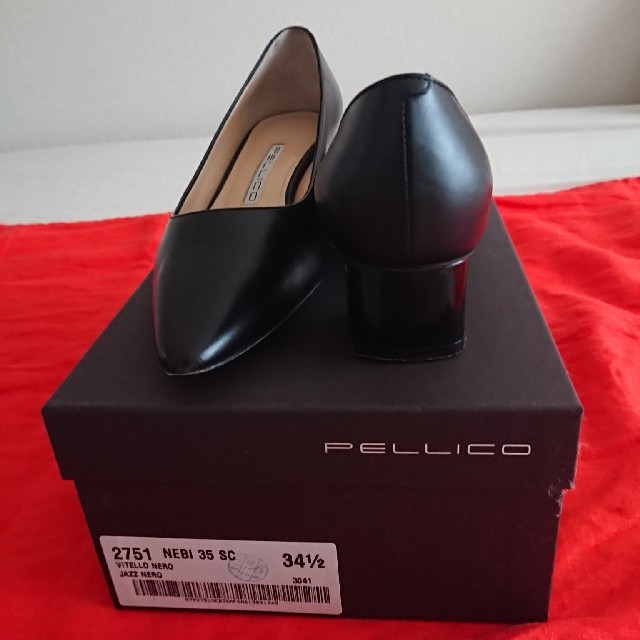 PELLICO(ペリーコ)の【最終】PELLICO JAZZ ブラック 34 1/2 レディースの靴/シューズ(ハイヒール/パンプス)の商品写真