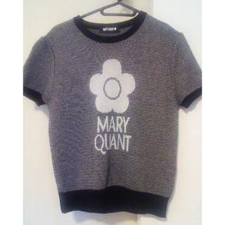 マリークワント(MARY QUANT)の美品マリークワント半袖ニット(ニット/セーター)