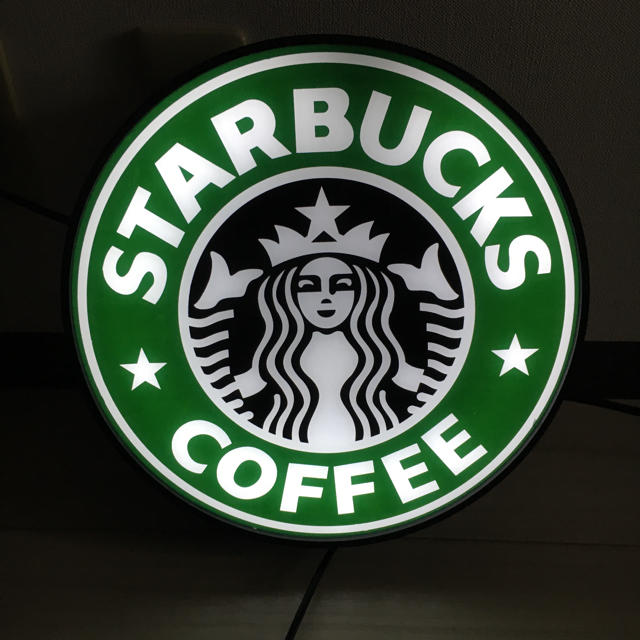 Starbucks Coffee - スターバックス 旧ロゴ ネオン看板 スタバの通販