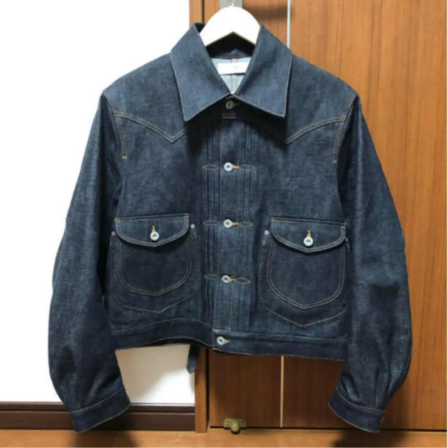 JOHN LAWRENCE SULLIVAN   sugarhill triple pleated denim jk ss M