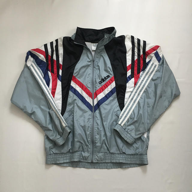 adidas アディダス  90’s ナイロン　ジャケット　ビッグシルエット