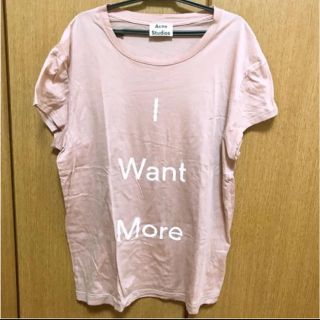 アクネ(ACNE)のacne studios Tシャツ(Tシャツ(半袖/袖なし))