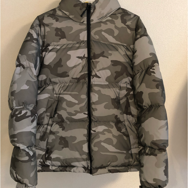 reflective camo down jacket supreme