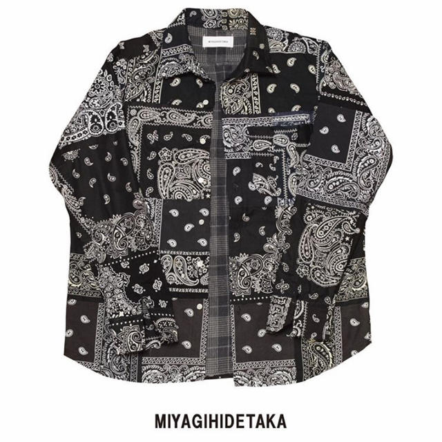 【Dover限定】miyagihidetaka × DSMG バンダナシャツ