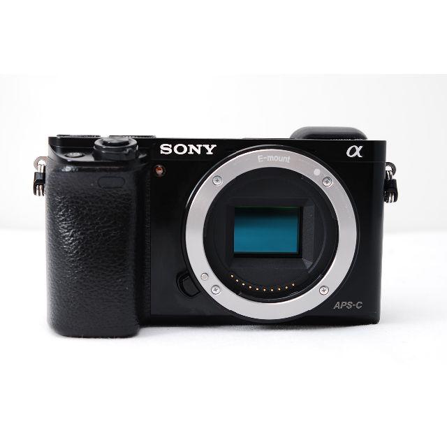 最新のデザイン ☆元箱・付属品完備 望遠レンズ・撮影ガイド付き Sony a6000 α6000 デジタル ILCE-6000 公式】 ボディ  ILCE−6000