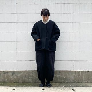 nest Robe - オオカミとフクロウ ショートコート ブラックの通販 by ...