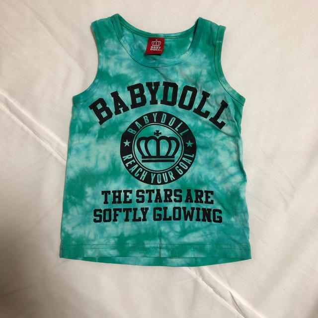 BABYDOLL(ベビードール)のベビードール　タンクトップ キッズ/ベビー/マタニティのキッズ服男の子用(90cm~)(Tシャツ/カットソー)の商品写真