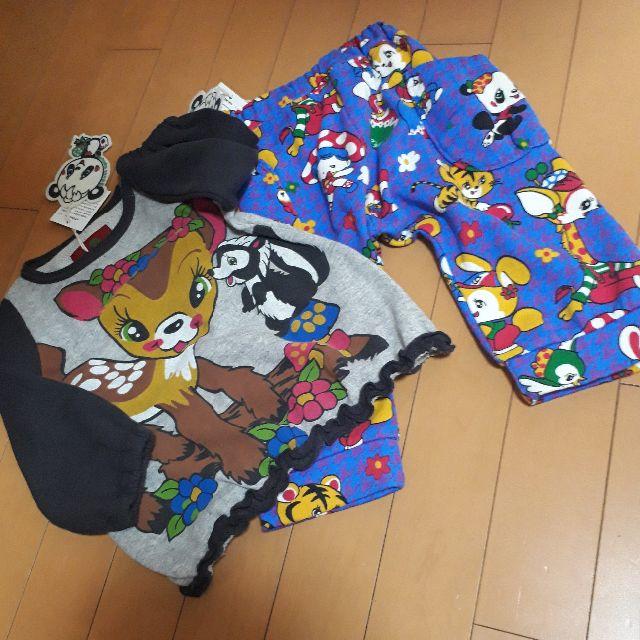 グラグラ新品 80～85シャツ、ズボン キッズ/ベビー/マタニティのベビー服(~85cm)(Ｔシャツ)の商品写真