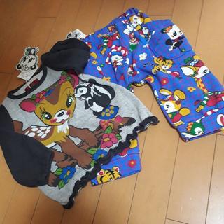 グラグラ新品 80～85シャツ、ズボン(Ｔシャツ)