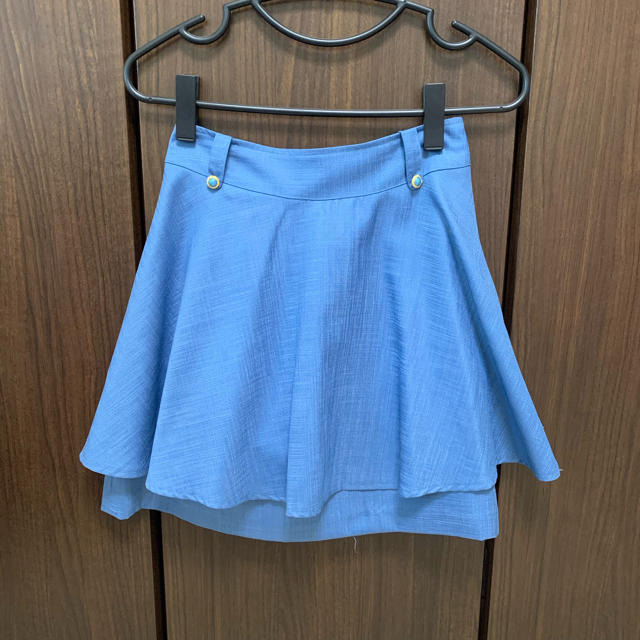 LODISPOTTO(ロディスポット)のミニスカート フレアスカート S 青 レディースのスカート(ミニスカート)の商品写真