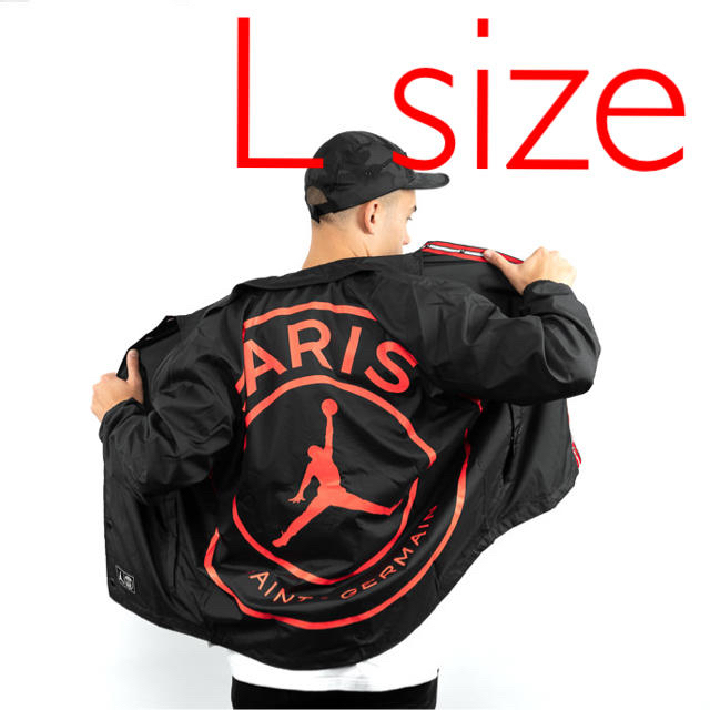 L PSG JORDAN コーチジャケット ジョーダン CoachJacket