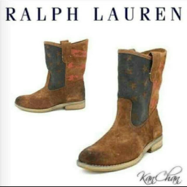 Ralph Lauren(ラルフローレン)のラルフローレン スウェード ブーツ レディースの靴/シューズ(ブーツ)の商品写真