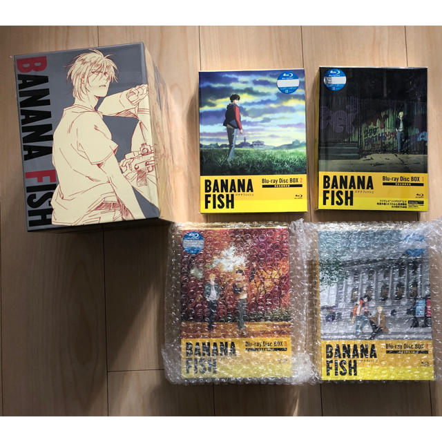 BANANA FISH - BANANA FISH Blu-ray Disc BOX１〜４(未使用品)