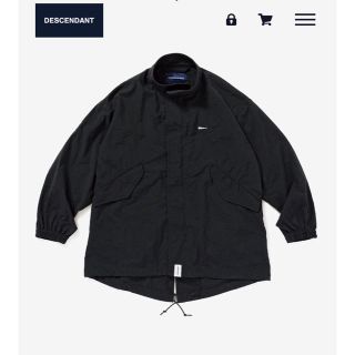 DESCENDANT 19AW D-51M BLACK M 新品未使用(ナイロンジャケット)