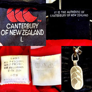 ヴィンテージ 金タグ CANTERBURY OF NEW ZEALAND