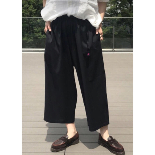 本日限定価格！BEAMS BOY グラミチ ギャバ バルーンパンツ ネイビー M