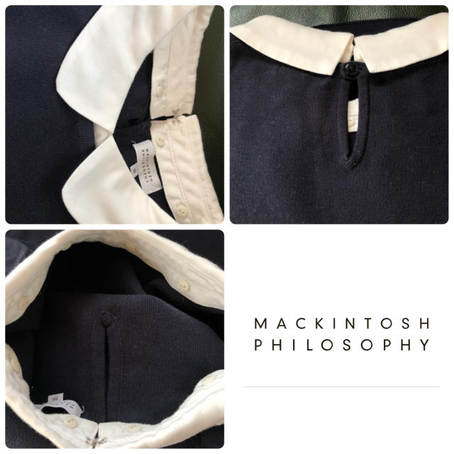 MACKINTOSH PHILOSOPHY(マッキントッシュフィロソフィー)のマッキントッシュフィロソフィー 襟つきトップス レディースのトップス(カットソー(長袖/七分))の商品写真