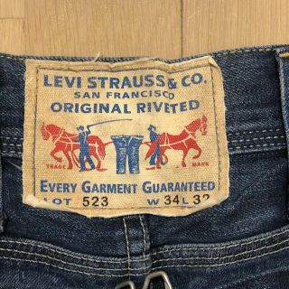【新品未使用】Levis/リーバイス 523ベイカーワークデザインジーンズ