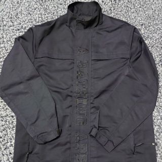 アベイシングエイプ ナイロンジャケット(メンズ)(ブラック/黒色系)の