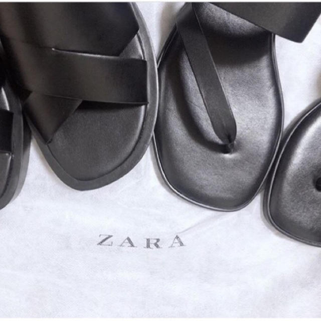 ZARA(ザラ)のZARA 人気サンダル　お値下げしました レディースの靴/シューズ(サンダル)の商品写真