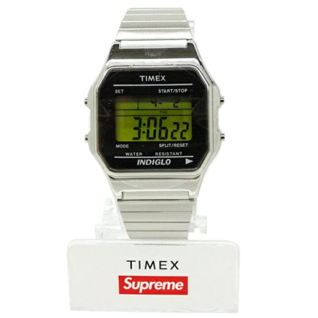 Supreme(シュプリーム)のSupreme TIMEX Digital Watch silver メンズの時計(腕時計(デジタル))の商品写真