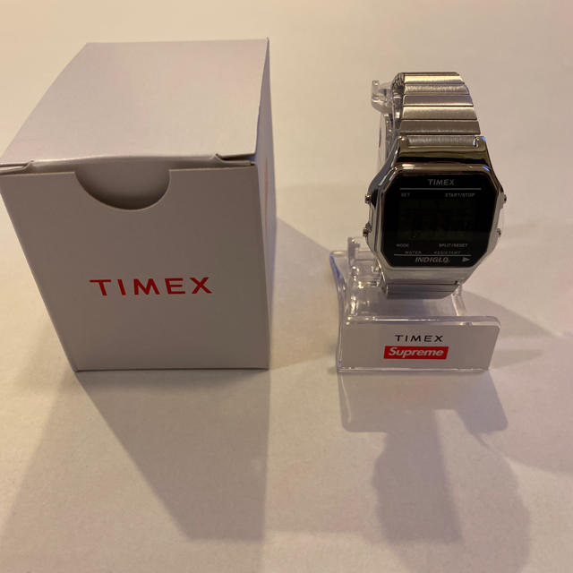 Supreme(シュプリーム)のSupreme TIMEX Digital Watch silver メンズの時計(腕時計(デジタル))の商品写真