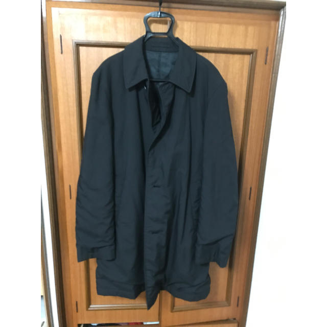 THE SUIT COMPANY(スーツカンパニー)のTHE SUIT COMPANY メンズ ステンカラーコート 3L 黒 メンズのジャケット/アウター(ステンカラーコート)の商品写真