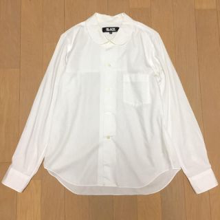 コムデギャルソン(COMME des GARCONS)のrmk 様専用 丸襟ブラックコムデギャルソンシャツBLACK(シャツ/ブラウス(長袖/七分))