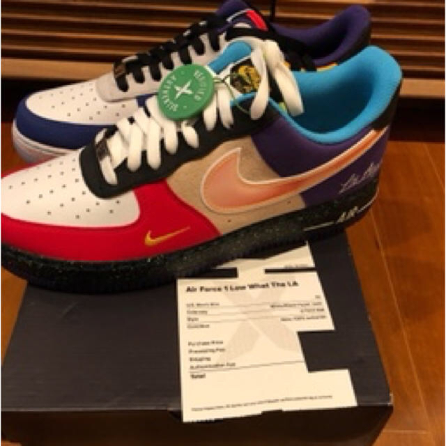 NIKE(ナイキ)の【STOCKX価格上昇中!!】 AIRFORCE1 WHAT THE LA メンズの靴/シューズ(スニーカー)の商品写真