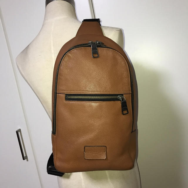 コーチ COACH ペブルドレザー バックパック  ブラウン