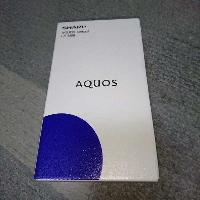 【新品未使用】AQUOS sense2 SH-M08 アーバンブルー(A)