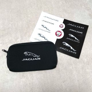 ジャガー(Jaguar)のJAGUAR カラビナ付モバイルポーチ ロゴシール(ポーチ)