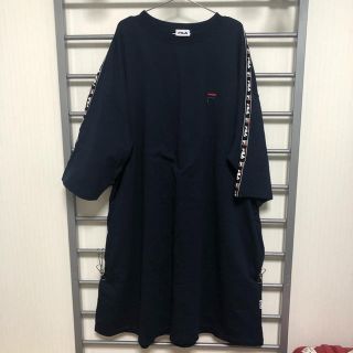 フィラ(FILA)のFILA Tシャツワンピ(ひざ丈ワンピース)