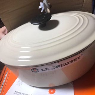 ルクルーゼ(LE CREUSET)のLE  CREUSET  ココットオバール 27㎝(鍋/フライパン)