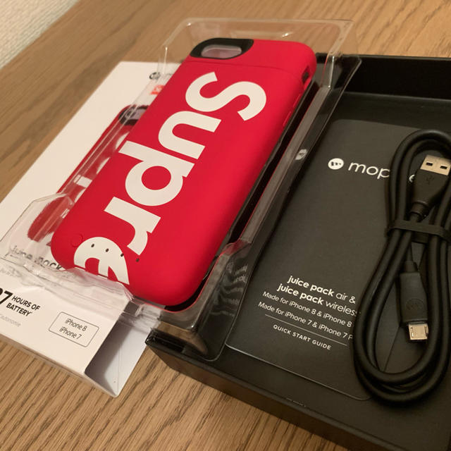 新品！supreme iphone 7 8 juice pack air ケース