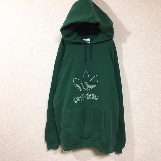 adidas - 希少 USA製 adidas アディダス パーカー ビッグシルエット 肉 ...