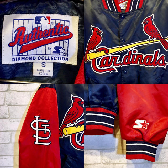 Authentic】オーセンティック Cardinals スタジャンの通販 by MK